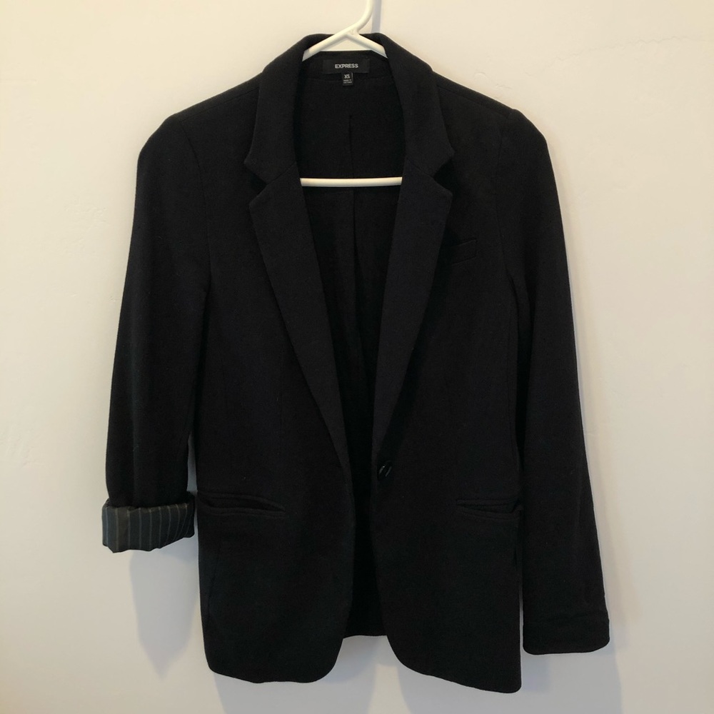Express Black Blazer Sz XS